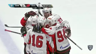 Avangard 2 - Barys 1 SO, 15 November 2017 Highlights