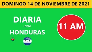 Diaria 11 am honduras loto costa rica La Nica hoy  domingo 14 NOVIEMBRE DE 2021 loto tiempos hoy