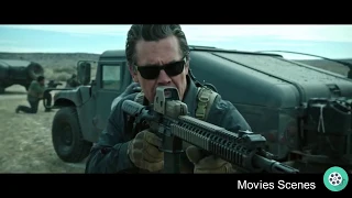 Убийца 2: Против всех - Сцена на шоссе  Sicario: Day of the Soldado - The scene on the road (2018)