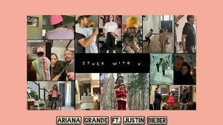 Stuck with you - Ariana grande ft. Justin Bieber lyrics Terjemahan Indonesia