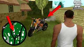 Secret Place With KTM Duke 125 In GTA San Andreas! (Hidden Place!)