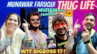 Munawar Faruqui Thug Life 😎 MUNAWAR FARUQUI Full Attitude Videos IN BIGG BOSS 17 😡 Bigg Boss Memes