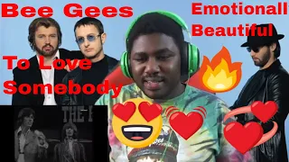 Black Guy Reacts To Bee Gees - To Love Somebody (1967)