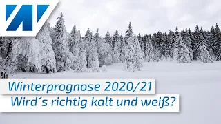 Wie wird der Winter? Kalt mit Schnee oder ein Mildwinter? Die aktuelle Winterprognose 2020/21!