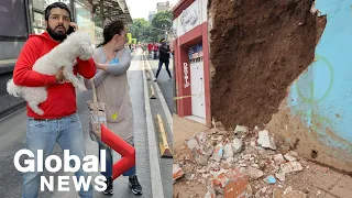 Powerful earthquake shakes southern Mexico, sends thousands fleeing into streets