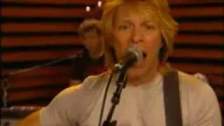 Bon Jovi - Someday I'll Be Saturday Night (unplugged)