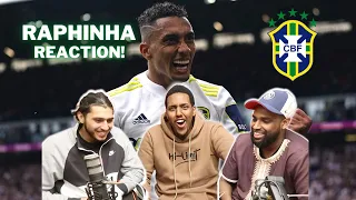 FIRST TIME REACTION TO RAPHINHA! | Half A Yard Reacts