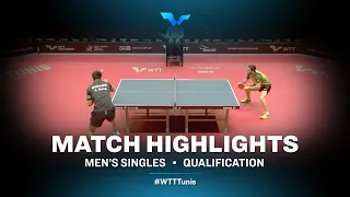 Aguirre Marcelo vs Meng Fanbo | WTT Contender Tunis | MS | Qual