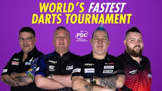 The World's FASTEST Ever Darts Tournament ft. Wright, Anderson, Durrant and Smith