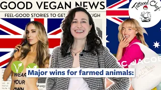 Good Vegan News Roundup (UK & Australia Laws, Tattooed Chef, Marc Jacobs, Nikki Glaser)