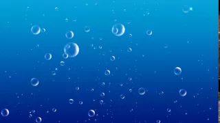 ФУТАЖ Пузырьки воздуха в воде - Footage Bubbles