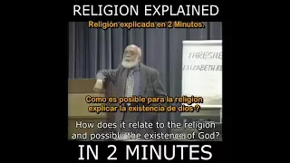 Religion explicada en 2 minutos ( Traduccion) ESP Latino