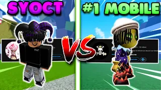 syoct VS #1 Mobile Player Chauncey (Blox Fruits)