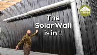 Free Greenhouse Heat - Adding a Solar Wall To Our Passive Solar Greenhouse