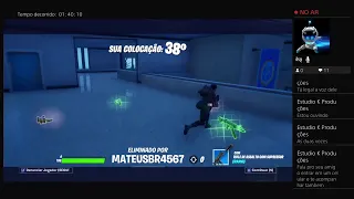 Jogando fortnite com meu irmão