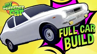 My Summer Car 💚 2023 Full Satsuma Build Guide with Bolt Sizes! Ready for Inspection!