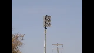 Livonia, MI Shelden Park Federal Signal EOWS-612 Tornado Siren Test November 3rd, 2007