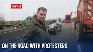 French farmers block major motorways around Paris as protests escalate