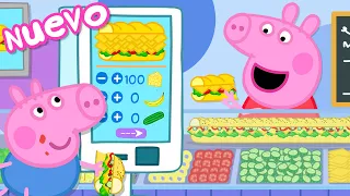 Los Cuentos de Peppa la Cerdita | Tienda de sándwiches | NUEVOS Episodios de Peppa Pig