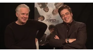 Benicio Del Toro and Tim Robbins on ‘A Perfect Day’ and Balancing Humor with the Drama