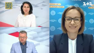 Марина Лазебна в ефірі Національного Телемарафону розповіла про соціальні виплати для українців