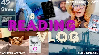 Reading Vlog • Life Update • WinterWeen • Traveling to NYC!