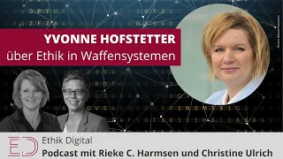 KI-Expertin Yvonne Hofstetter über Ethik in autonomen Waffen, den Standard #ieee und den EU #AIAct