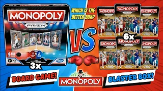 *MONOPOLY PRIZM BASKETBALL GAME vs BLASTER BOXES!🏀 WE PULLED MORE BANGERS!🔥