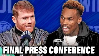 Canelo Alvarez vs Jermell Charlo • Final Press Conference & Face off video