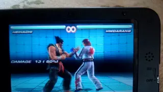 Tekken 3D Prime Edition Hwoarang and Heihachi Juggle Combos