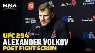 UFC 254: Alexander Volkov Says Walt Harris' Striking Was 'Light' And 'Easy' - MMA Fighting