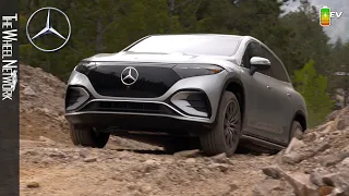 2023 Mercedes-Benz EQS SUV 450 4MATIC | High-tech Silver | Road & Trail Driving, Interior, Exterior