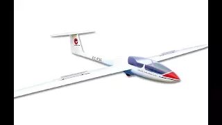 GROB G 103 - PT-PJG. Oblot szybowca. RC MODEL KLUB KRAKOW. MARVIO - RC