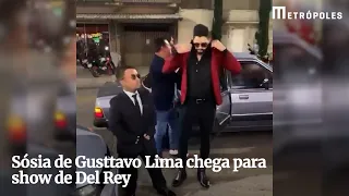 Sósia de Gusttavo Lima chega para show de Del Rey