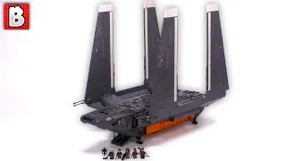 Amazing LEGO Zeta-class Cargo Shuttle! Minifig Scale Highly Detailed