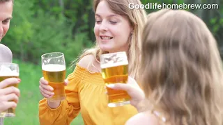 Fruit pressing at Goodlife Homebrew