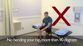 Hip Precautions - Lateral Approach