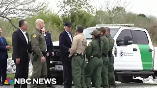 Biden and Trump clash in Texas on border policy