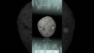 16-Psyche M-Type Asteroid space Visual | Nasa #asteroid #nasa #shorts