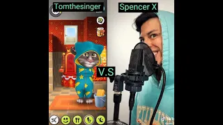 Who is best ? (Spencer X VS Tomthesinger) (Funny beatbox) #shorts  (tomthesinger)