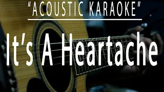 It's a heartache - Bonnie Tyler (Acoustic karaoke)