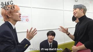 [ENG] 191214 [BANGTAN BOMB] RM, Jin & V having fun singing songs - BTS (방탄소년단)