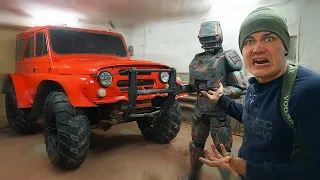 Робот сделал Говорящую Ниву из нового автомобиля, чтобы победить в битве роботов!
