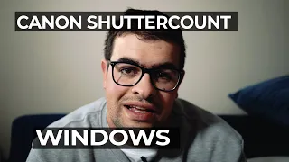 How to check Canon Actuations (Shutter Count) on Windows PC