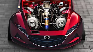 The CRAZIEST Big Turbo MAZDAS! [V12, V8, ROTARY & More!]