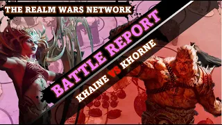 Murder Stories!  Daughters of Khaine vs Blades of Khorne - Warhammer: Age of Sigmar Battle Report