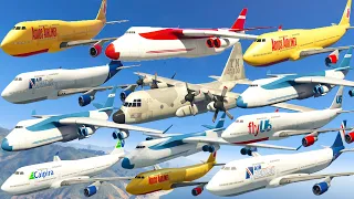 GTA V: Every Biggest Airplanes Best Extreme Longer Crash and Fail Compilation