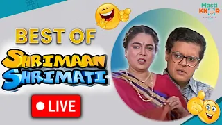 LIVE : Best Of Shrimaan Shrimati  Live | श्रीमान श्रीमती Family Series | Comedy #husbandwifecomedy