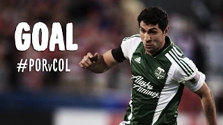 GOAL: Diego Valeri buries the long range blast | Portland Timbers vs Colorado Rapids