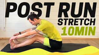 Run Relax Recover: 10 minute Post Run Stretching Routine